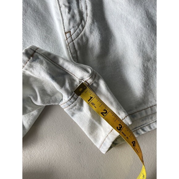 Lot of 3 Uniqlo Women's Micro Shorts White Blue Denim 3" Inseam Size 28 - Picture 11 of 11